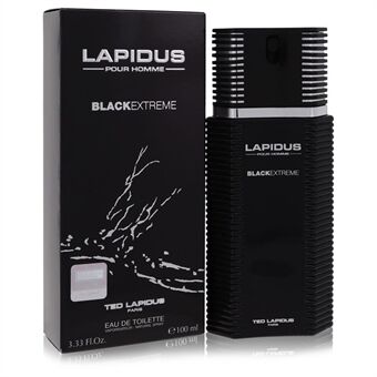 Lapidus Black Extreme by Ted Lapidus - Eau De Toilette Spray 100 ml - til mænd