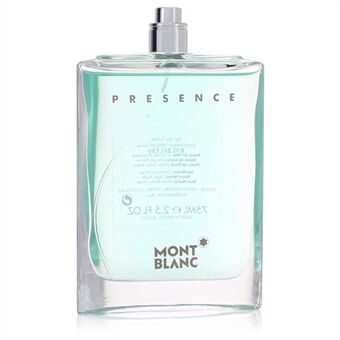 Presence by Mont Blanc - Eau De Toilette Spray (Tester) 75 ml - til mænd