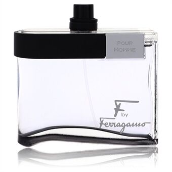 F Black by Salvatore Ferragamo - Eau De Toilette Spray (Tester) 100 ml - til mænd