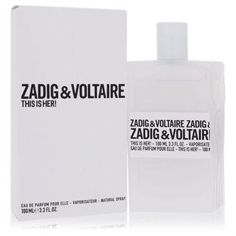 This is Her by Zadig & Voltaire - Eau De Parfum Spray 100 ml - til kvinder