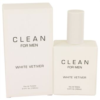 Clean White Vetiver by Clean - Eau De Toilette Spray 100 ml - til mænd