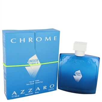 Chrome Under The Pole by Azzaro - Eau De Toilette Spray (Alcohol Free) 100 ml - til mænd