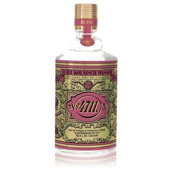 4711 Floral Collection Rose by 4711 - Eau De Cologne Spray (Unisex Tester) 100 ml - til mænd