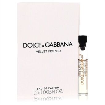 Dolce & Gabbana Velvet Incenso by Dolce & Gabbana - Vial (sample) 1 ml - til kvinder