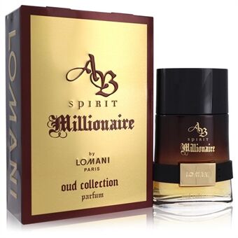 Spirit Millionaire Oud Collection by Lomani - Eau De Parfum Spray (Unboxed) 100 ml - til mænd