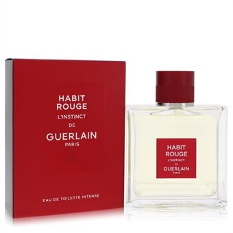 Habit Rouge L\'instinct by Guerlain - Eau De Toilette Intense Spray 100 ml - til mænd