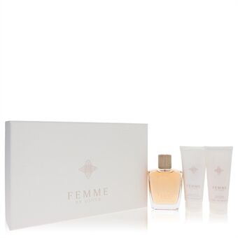 Usher Femme by Usher - Gift Set -- 3.4 oz Eau De Parfum Spray + 3.4 oz Body Lotion + 3.4 oz Shower Gel - til kvinder