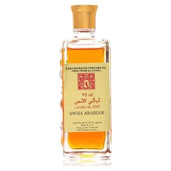 Swiss Arabian Layali El Ons by Swiss Arabian - Concentrated Perfume Oil Free From Alcohol (Unboxed) 95 ml - til kvinder