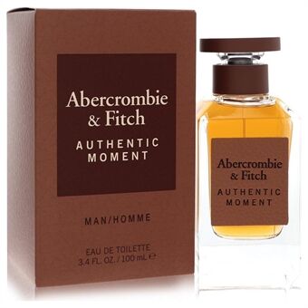 Abercrombie & Fitch Authentic Moment by Abercrombie & Fitch - Eau De Toilette Spray 100 ml - til mænd