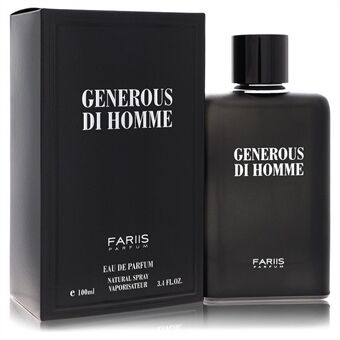 Fariis Generous Di Homme by Fariis Parfum - Eau De Parfum Spray 100 ml - til mænd