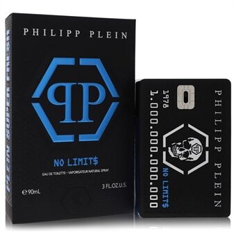 Philipp Plein No Limits Super Fresh by Philipp Plein Parfums - Eau De Toilette Spray 90 ml - til mænd