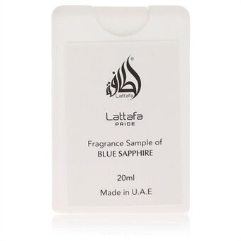 Lattafa Pride Blue Sapphire by Lattafa - Eau De Parfum Spray (Unisex Tester) 20 ml - til mænd