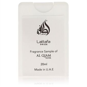 Lattafa Pride Al Qiam Silver by Lattafa - Eau De Parfum Spray (Unisex Tester) 20 ml - til mænd