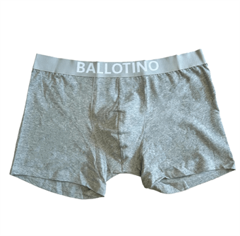 BALLOTINO - Boxershorts Lowrise i Grå - 1 PK (Vælg Størrelse)