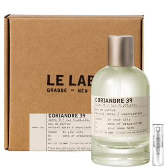 Le Labo Coriandre 39 - Eau de Parfum - Duftprøve - 2 ml