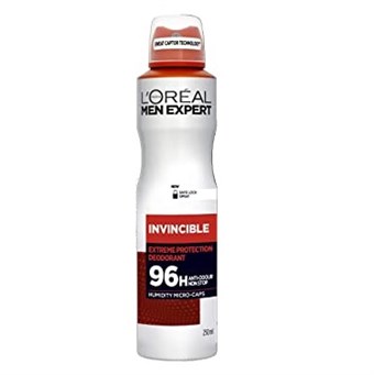 L’Oréal Paris Men Expert Deodorant - Invincible 96 Timers Anti-Perspirant - 250 ml