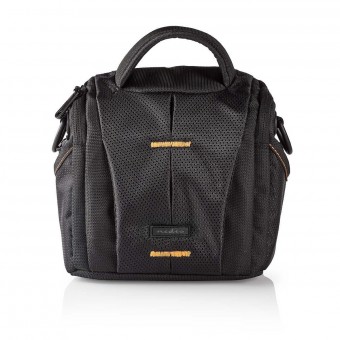 Kamera taske | Shoulder Bag | Vandafvisende | 65 mm | 152 mm | 146 mm | Samlet antal rum: 6 | Orange / Sort