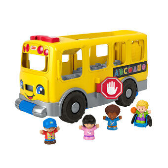 Fisher price små mennesker store gule skolebus