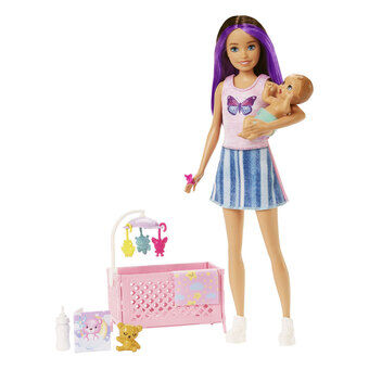 Barbie Skipper Babysitters mødte Baby