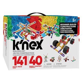 K\'Nex Classics - Begynder 40 Modeller Byggesæt, 141 dele.