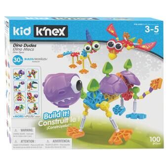 Kid k\'nex dino dudes byggesæt