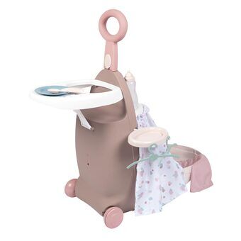 Smoby Baby Nurse Plejevogn, 3i1