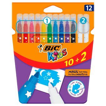 BIC Kids Farver & Sletning, 10 + 2 gratis