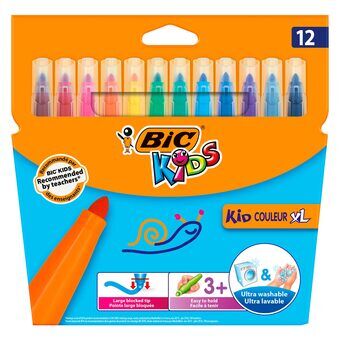 BIC Kids Kid Couleur XL, 12 stk.