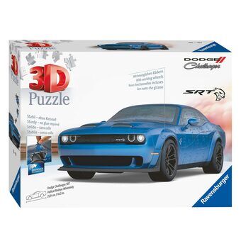 Ravensburger 3d puslespil - Dodge challenger hellcat redeye