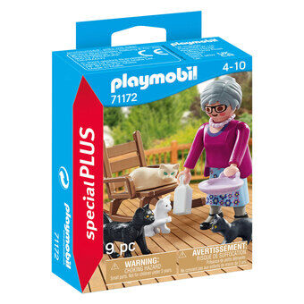 Playmobil Specials Bedstemor med katte - 71172