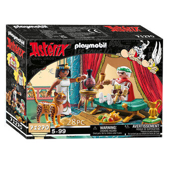 Playmobil asterix: Cæsar og Kleopatra - 71270