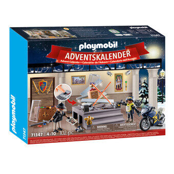 Playmobil Julekalender Politimuseum Røveri - 71347