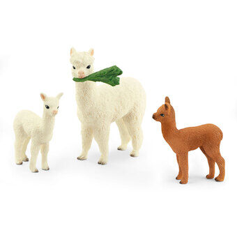 Schleich wild life alpaca familie 42544