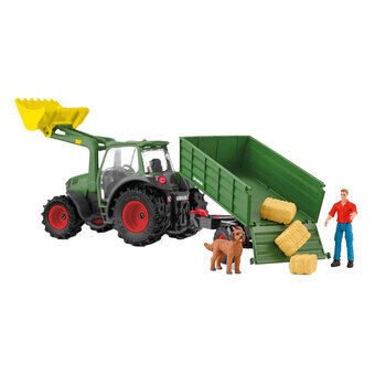 schleich FARM WORLD Traktor med Anhænger 42608