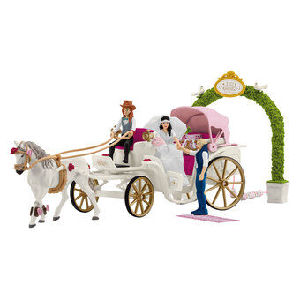 schleich HORSE CLUB Bryllupsvogn 42641