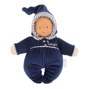 Corolle Mon Doudou Babidoux Marineblå Stjerne Drømme Babypop, 20cm