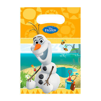 Disney frosne olaf portionsposer, 6 stk.