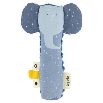 Trixie Squeeze Rattle - Frøken Elefant