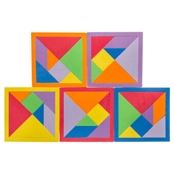 Mini Tangram Puslespil