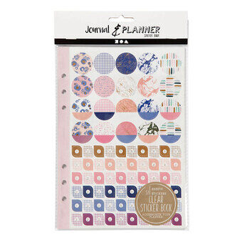 Stickerbog Blomster A5 til Planner, 578 stk.