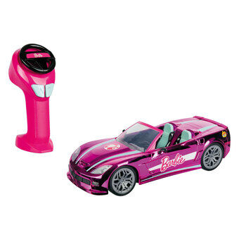 Barbie Mondo Motors RC Fjernstyret Bil - Forkromet Pink