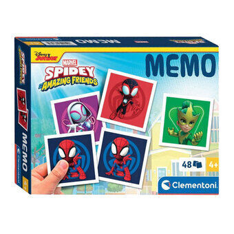 Clementoni Memospel Spidey og hans fantastiske venner