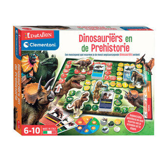 Clementoni Dinosaurier og Forhistorien Brætspil (NL)