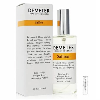 Demeter Saffron - Eau De Cologne - Duftprøve - 2 ml