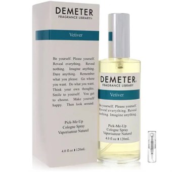 Demeter Vetiver - Eau De Cologne - Duftprøve - 2 ml