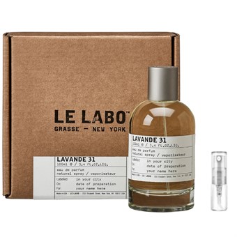 Le Labo Lavande 31 - Eau de Parfum - Duftprøve - 2 ml