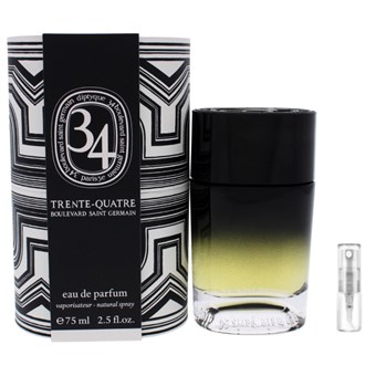 Diptyque 34 Boulevard Saint Germain - Eau de Parfum - Duftprøve - 2 ml