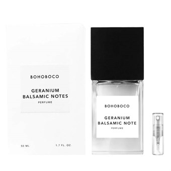 Bohoboco Geranium Balsamic Note - Parfum - Duftprøve - 2 ml