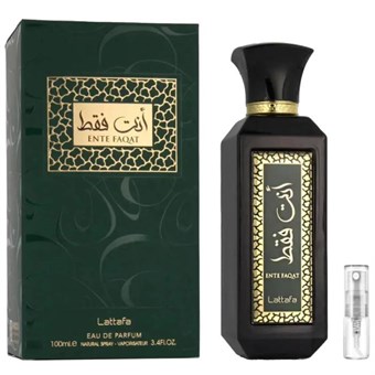 Lattafa Ente Faqat - Eau De Parfum - Duftprøve - 2 ml