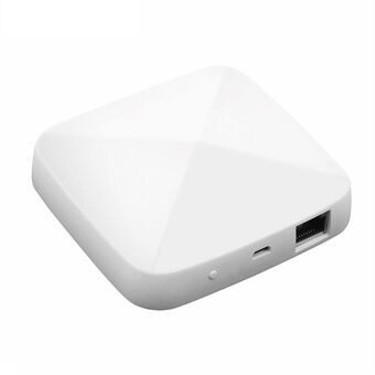 Tuya Zigbee Wired Smart Gateway er en smart hjemmekablet gateway, der understøtter mobiltelefon fjernbetjening af højttaler, lampe og røgalarm.